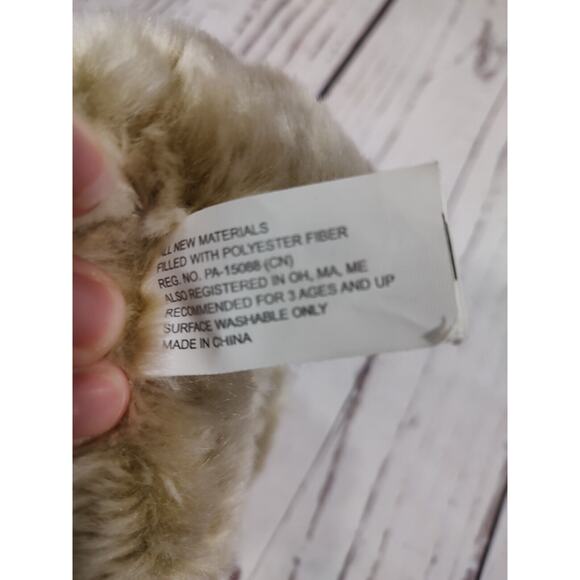 Bunny Rabbit Fuzzy Brown Plush Inter American stuffed Animal Realistic Easter - Picture 6 of 7